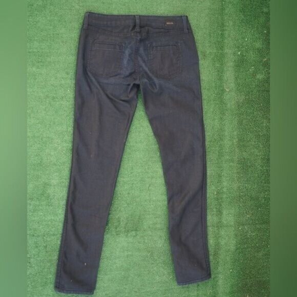 BleuLab Dark Blue Skinny Jeans Low Rise Reversible Denim Size 26 - Picture 9 of 10
